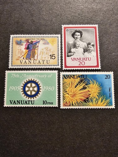 Timbre vanuatu reine - vanuatu,