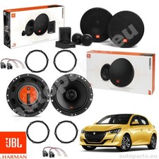Kit 6 Enceintes JBL Antérieures Et Postérieures Pour Peugeot 208 Depuis 2012