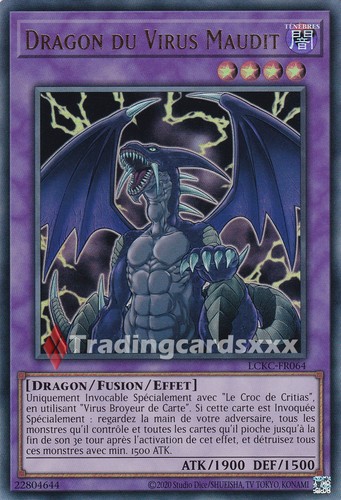 Dragon du virus - yu-gi-oh!,