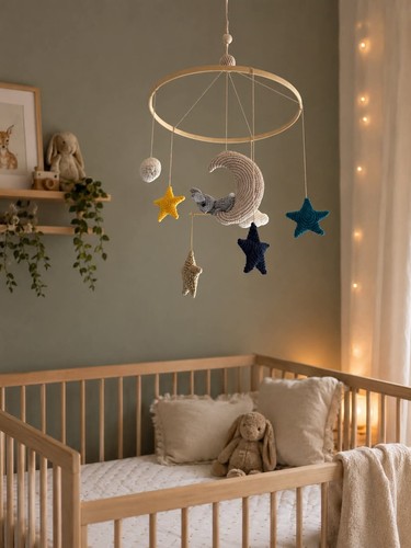 Mobile pour lit bébé fait - pour, de