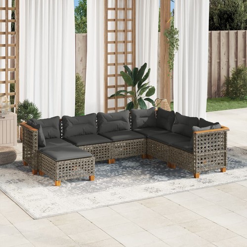 Salon jardin avec - jardin, coussins
