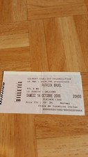 Billet de concert PATRICK