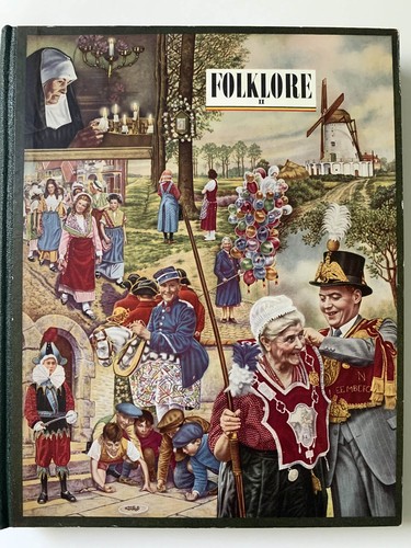 Album chromos folklore - album, belge