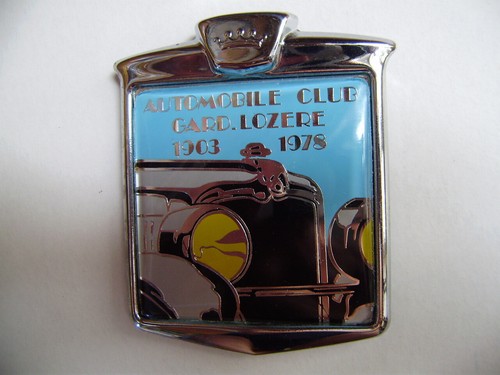 Badge automobile club gard - badge,