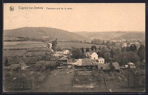 Cpa cugnon sur semois vue - cugnon-sur-semois,,