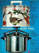 1966 Advertising 1222 Seb Advertising New Stainless Steel Diffusinox Cooker