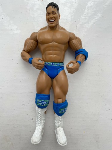 Wwe rocky maivia jacks action - wwe,