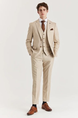 Costume pièces beige - costume,