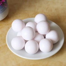 12 Pièces 32mm Blanc Soccer