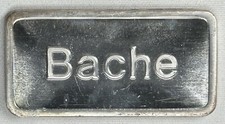 Bache Vintage 1 oz .999 Fine Silver Bar