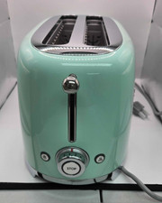 SMEG 2 Slice Toaster Retro Style-Green Glossy
