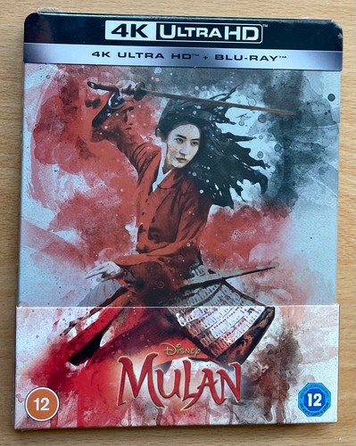 Mulan blu ray steelbook - mulan, blu-ray
