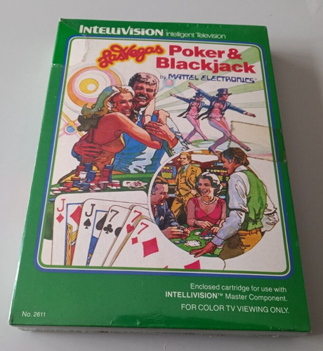 Jeu intellivision las vegas - intellivision,