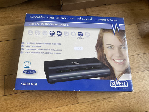 Sweex m0201 modem routeur adsl - sweex,