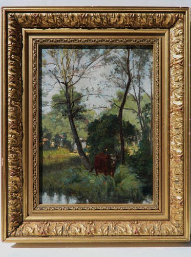 Gibbon paysage vache - (xix-xx),