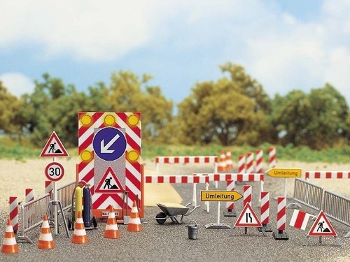 Busch set travaux panneaux - set,