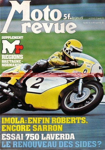 Moto revue 2312 laverda - revue, 750