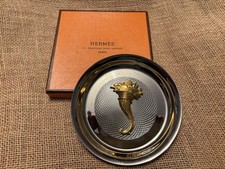 Cendrier / Vide-Poche Hermès Vintage – Corne d’Abondance – Boîte d’Origine