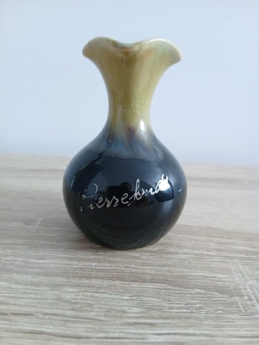 Petit vase grès - , flammé