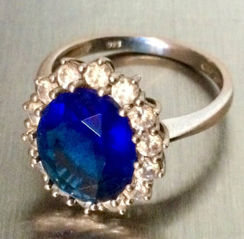 Bague vintage argent - bague,