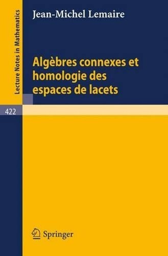Algebres connexes homologie - algebres,