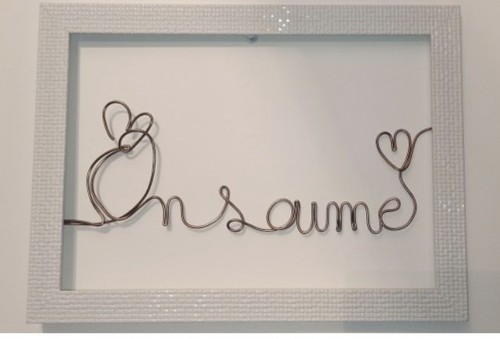 Cadre moderne aime - moderne, "on