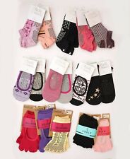 1 Pack TAVI NOIR Womens Organic Cotton Yoga Barre Pilates Grip Socks size S M L
