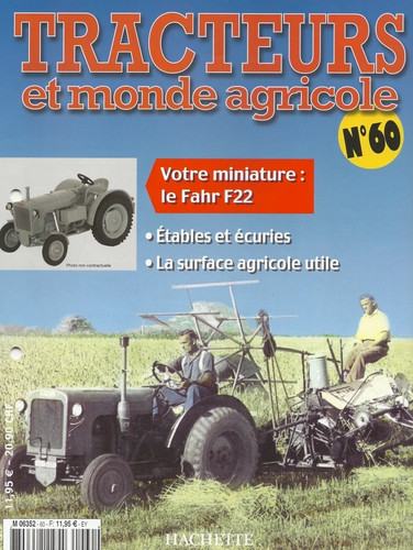 Fascicule tracteurs monde - tracteurs, et