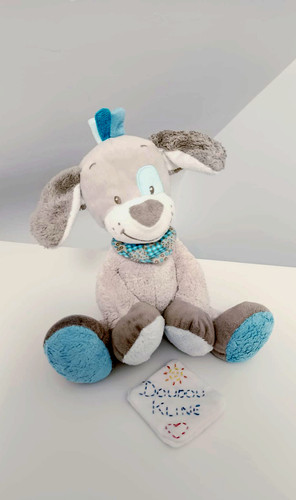 Peluche doudou gaston cyril - gaston,
