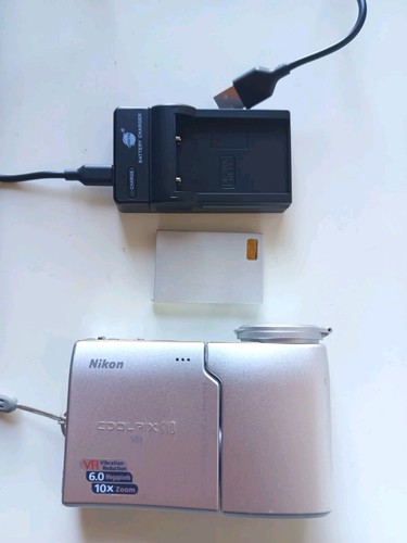 Nikon coolpix s10 argenté - coolpix, vr