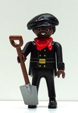 Conducteur de Train Chauffeur Mécanicien B Playmobil Pour Steaming Mary Bonnet