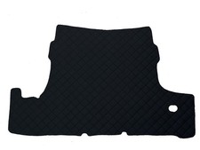 Matelassé Cuir éco NOIR Tapis coffre pour Trabant 1,1 TRAMP Cabrio 1989-1991