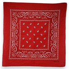 Bandanas rouge
