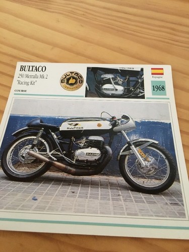 Bultaco 250 metralla mk2 - bultaco,