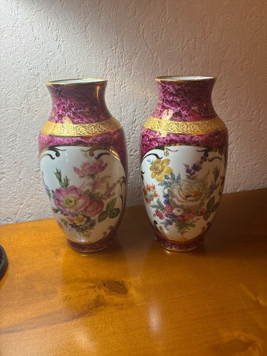 Vase porcelaine limoges - vase,