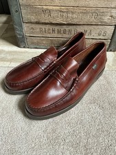 PARABOOT "Coraux" men's leather penny loafers - Lisse América - UK 8.5 / US 9.5