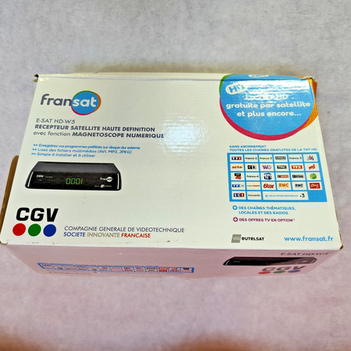 Recepteur decodeur fransat - ✅recepteur/decodeur/,
