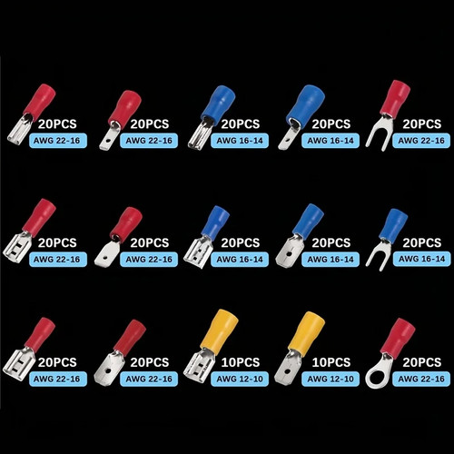 280 connecteurs électriques