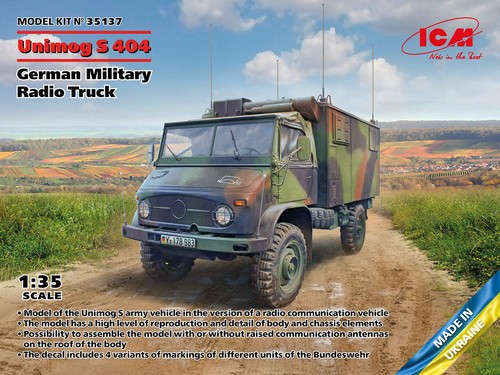 Icm 35137 unimog - unimog, 404