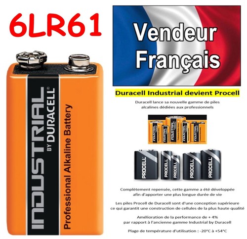 Piles duracell industrial - piles,