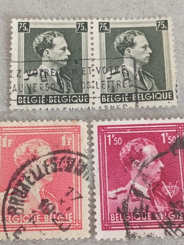 Timbres belgique léopold - timbres,