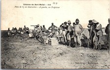 MAROC - Colonne de Beni Mellal, piece de 65 en observation