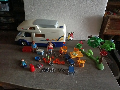 Playmobil camping car - playmobil,