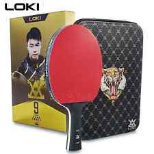 LOKI 9 Star Professional Table Tennis Racket 5+2 Carbon Ping Pong Paddle Bat