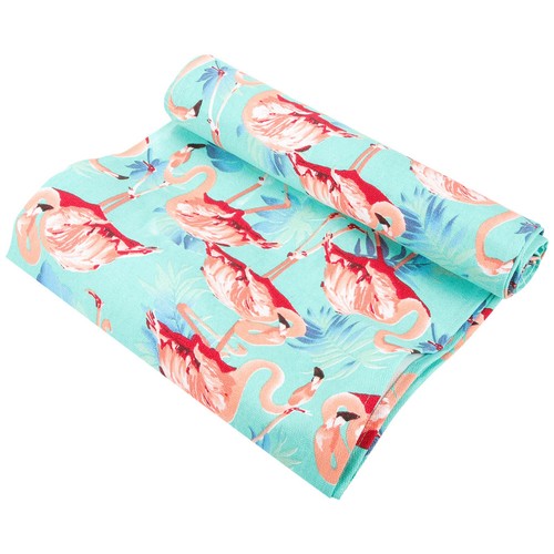 Flamant rose chemin table - chemin, de