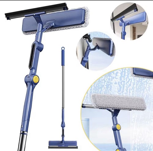Lave vitres télescopique 2en1
