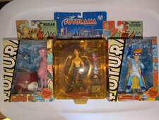 FUTURAMA TOYONAMI 2008 SERIES NUDAR ROBOT SANTA  Leela Captain Yesterday Figures