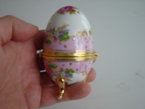 Vintage porcelain hinged - porcelain,