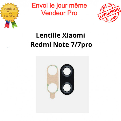 Lentille vitre arrière - vitre, xiaomi