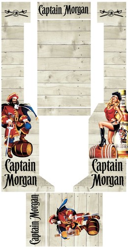Stickers captain morgan modele - captain,